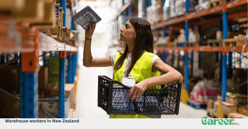 Warehouse workers In New Zealand
