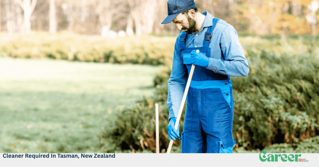 Cleaner Required In Tasman, New Zealand