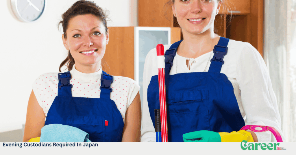 Evening Custodians Required In Japan