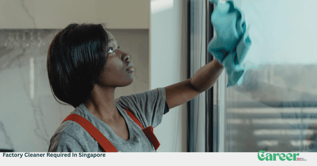Factory Cleaner Required In Singapore