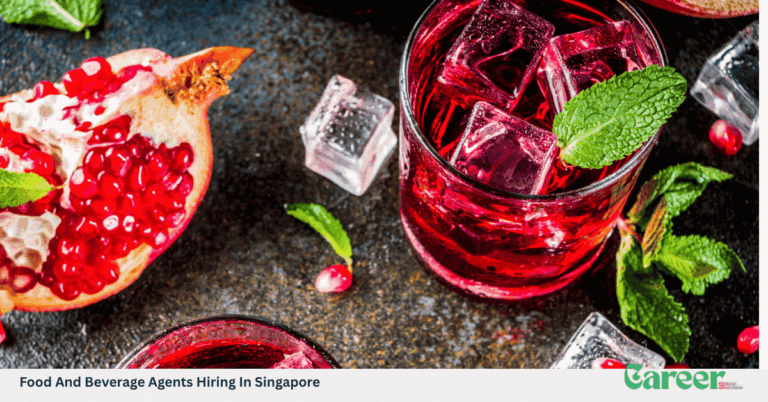 Food And Beverage Agents Hiring In Singapore