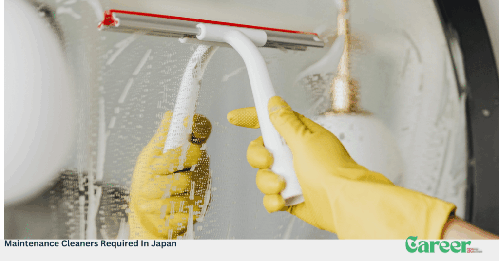 Maintenance Cleaners Required In Japan