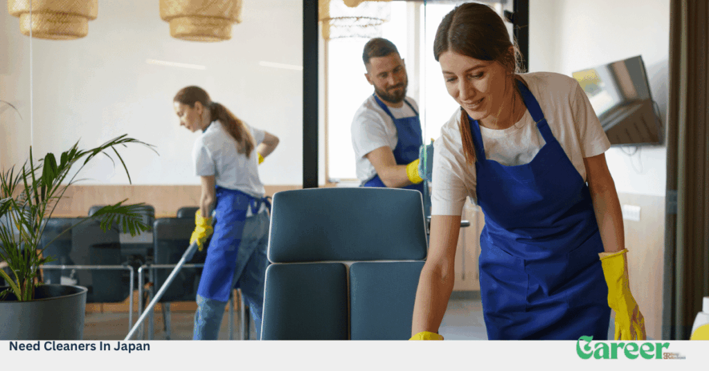 Need Cleaners In Japan