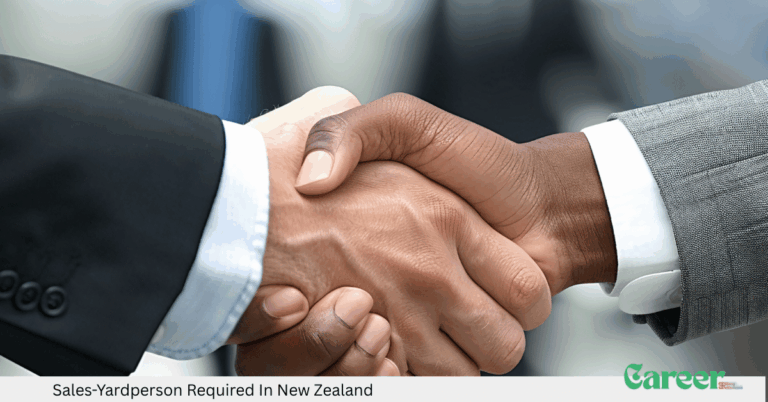 Sales-Yardperson Required In New Zealand