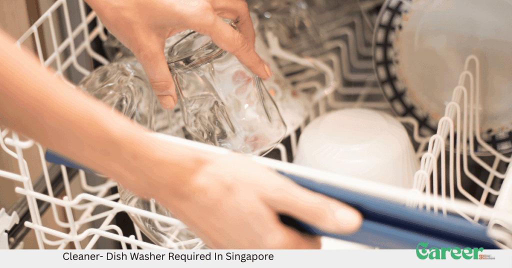 Cleaner- Dish Washer Required In Singapore