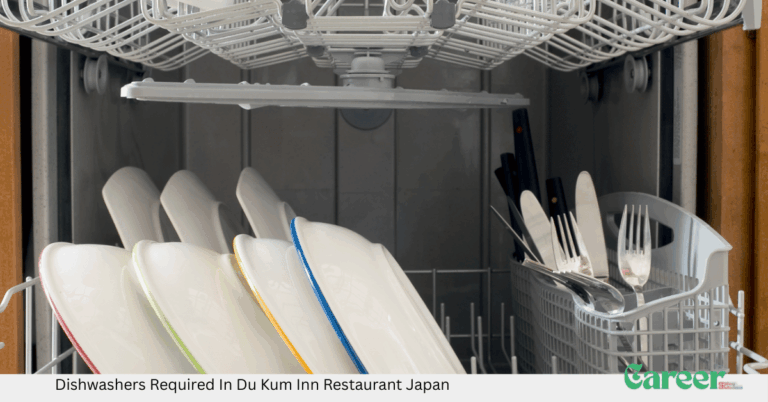 Dishwashers Required In Du Kum Inn Restaurant Japan