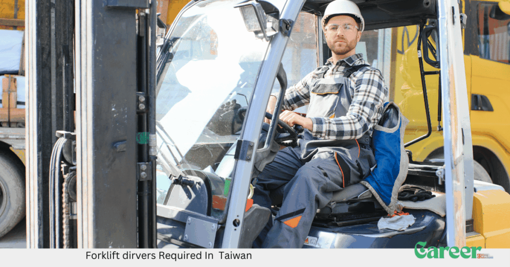 Forklift dirvers Required In Taiwan