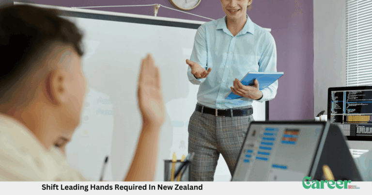 Shift Leading Hands Required In New Zealand