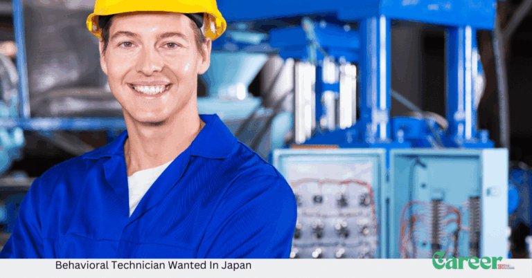 Behavioral Technician Wanted In Japan