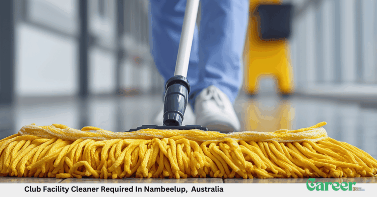 Club Facility Cleaner Required In Nambeelup, Australia