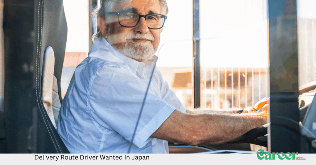 Delivery Route Driver Wanted In Japan