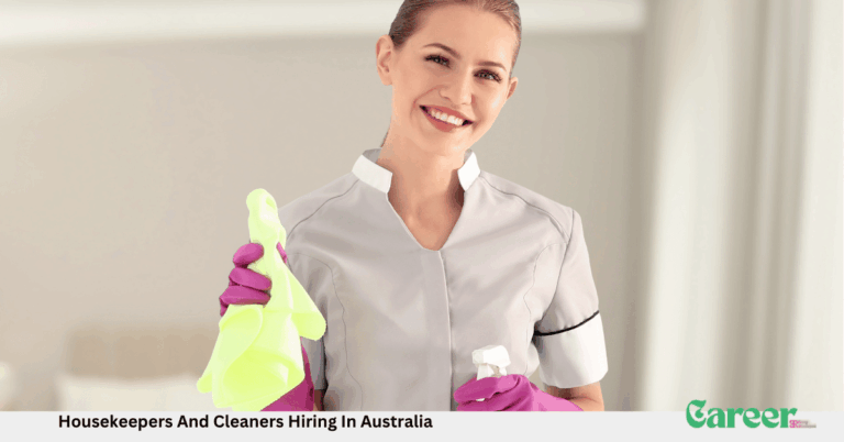 Housekeepers And Cleaners Hiring In Australia