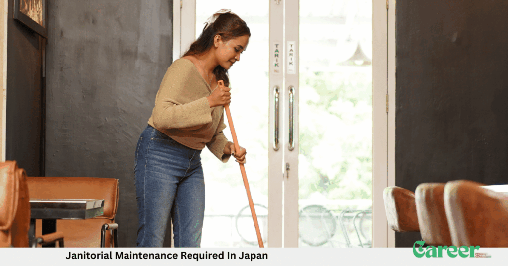 Janitorial Maintenance Required In Japan