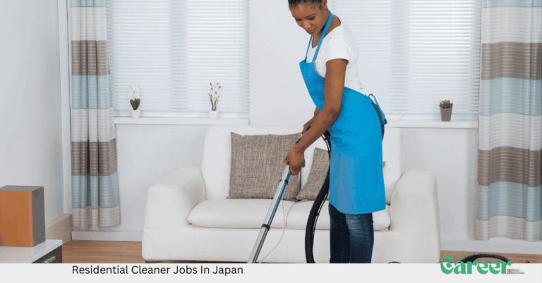 Residential Cleaner Jobs In Japan