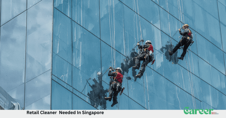 Retail Cleaner Needed In Singapore