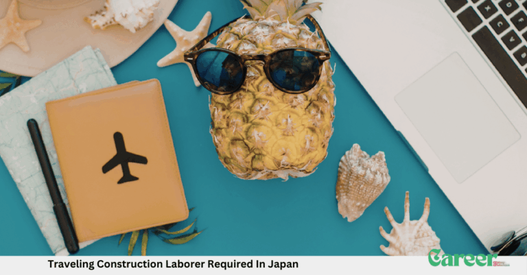 Traveling Construction Laborer Required In Japan