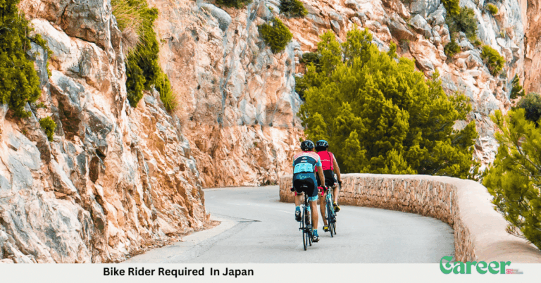 Bike Rider Required In Japan