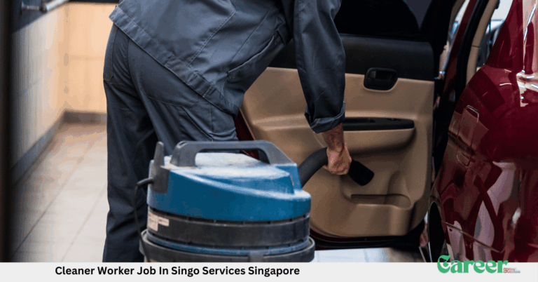 Cleaner Worker Job In Singo Services Singapore