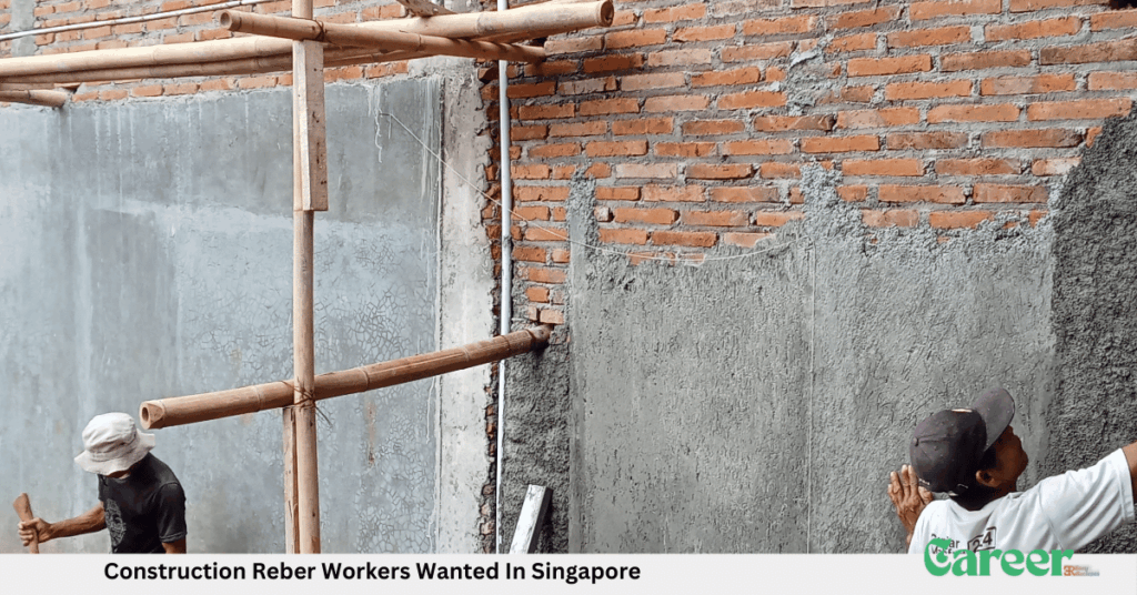 Construction Worker Wanted In Vf Builders Singapore