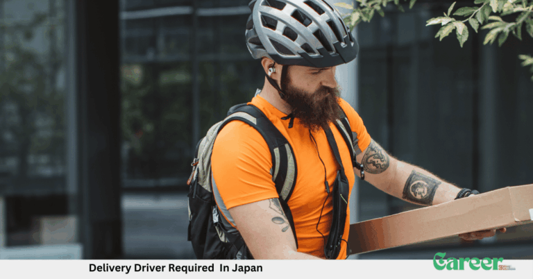 Delivery Driver Required In Japan