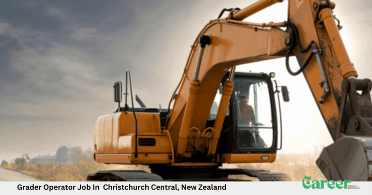 Grader Operator Job In Christchurch Central, New Zealand
