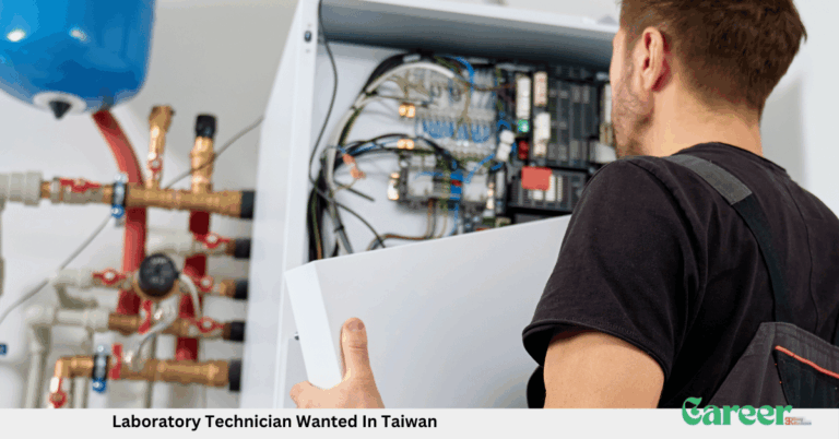 Laboratory Technician Wanted In Taiwan
