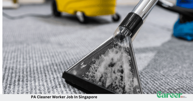 PA Cleaner Worker Job In Singapore