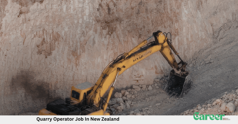 Quarry Operator Job In New Zealand