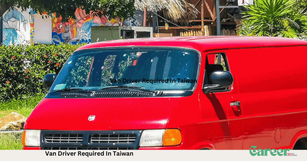 Van Driver Required In Taiwan