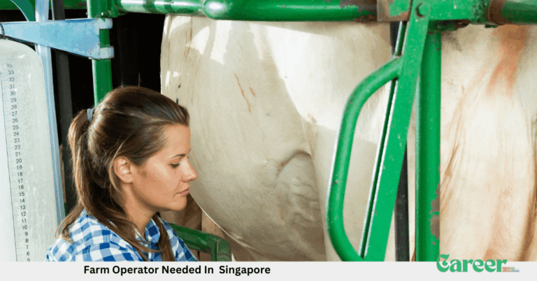 Farm Operator Needed In Singapore
