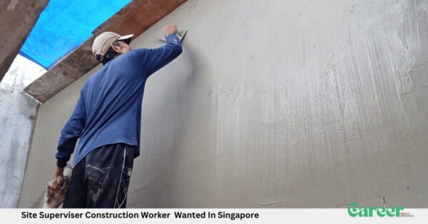 Site Supervicer Construction Worker Wanted In Singapore